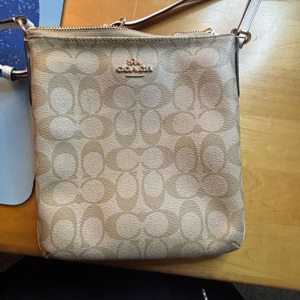 Coach Tan Crossbody Bag